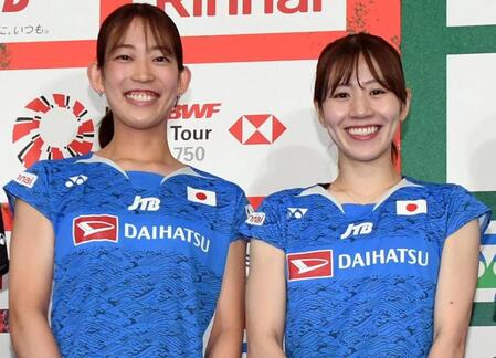 「シダマツ」志田千陽、松山奈未組が五輪後初戦快勝発進　タイペアに圧巻ストレート勝ち　第２Ｇ衝撃の１７連続ポイントで圧倒　ジャパンＯＰ８強入り