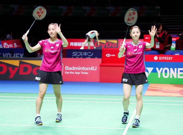 パリ五輪・バドミントン女子ダ…：パリ五輪バドミントン
