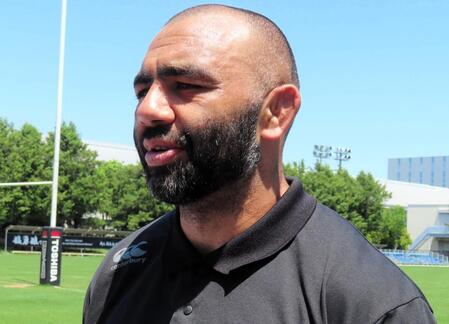 リーチ・マイケル　来季以降に向けて「ラグビー界で最年長を目指す」Ｇａｒｍｉｎ新製品発表会に出席