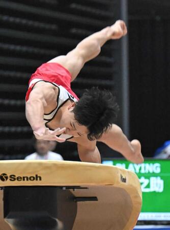 体操パリ五輪３冠・岡慎之助　五輪後初実戦は地元岡山出場も精彩欠き苦笑い「すごい緊張感の中で久々に演技で小さくなった」