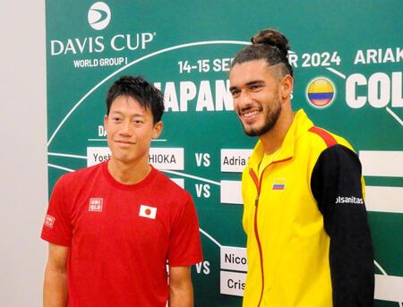 錦織圭、８年ぶりデ杯で単複３試合出場「リラックスしてできたら」ダブルスでは綿貫陽介と初ペア「経験を生かす」