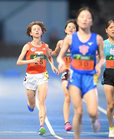 　女子１００００ｍで７位に入った拓大・不破聖衣来（撮影・伊藤笙子）