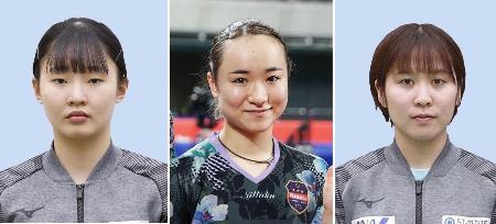 卓球、日本女子が中国破りＶ　５０年ぶり快挙、アジア選手権