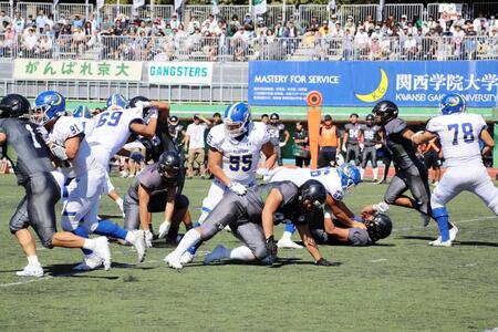 関学大が京大に逆転勝ちで開幕５連勝　開幕前の大麻騒動も「選手たちは気にしていない」