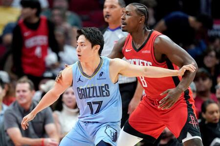 グリズリーズ・河村勇輝　日本人４人目ＮＢＡデビュー　１アシスト決めた！歴史的３分３４秒 「夢がかなった瞬間は特別だった」