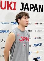 　日本代表で初めて主将に指名された３４歳の比江島慎