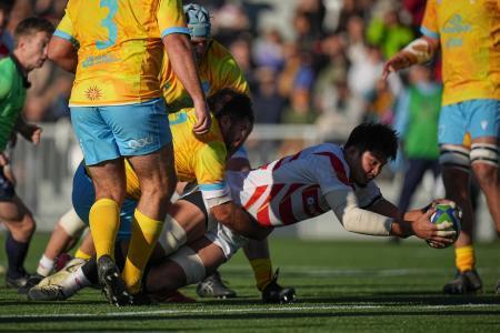 日本、ウルグアイに勝利　ラグビーのテストマッチ