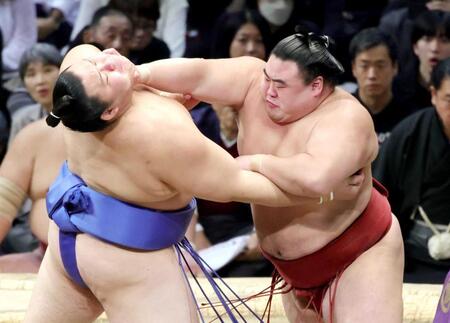 隆の勝　大の里撃破“たたき上げ”の意地　１敗死守「やっと力を発揮できるようになってきた」