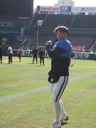 大学日本一へ意気込む立命大ＱＢ竹田剛