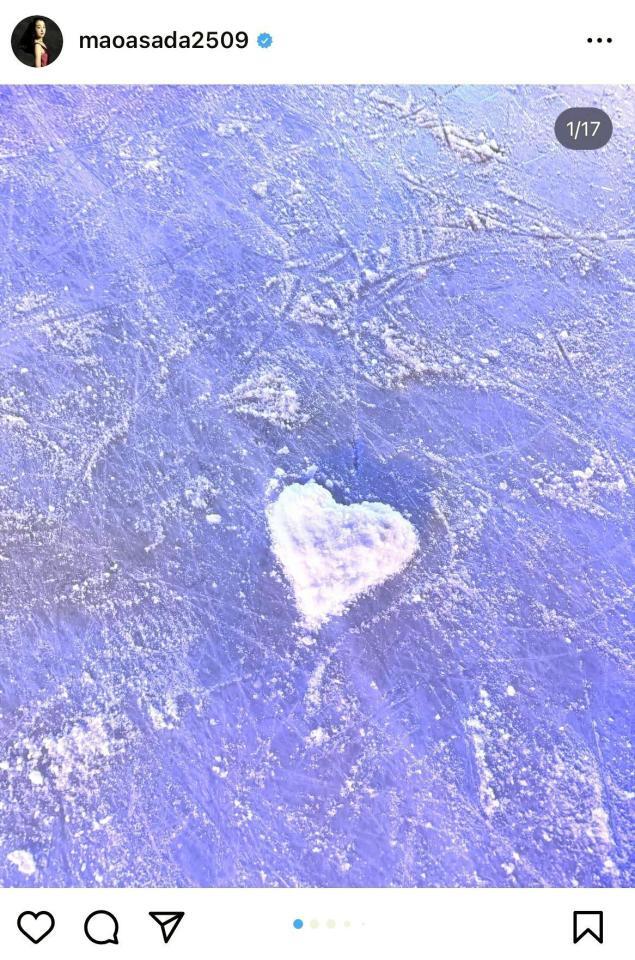 浅田真央さんのインスタグラム＠ｍａｏａｓａｄａ２５０９より