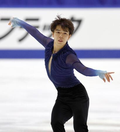 フィギュア男子　佐藤駿はまさかの７位　医務室直行で取材対応できず　４回転ルッツで転倒　ＧＰファイナルで３位も