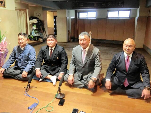 元幕内大碇の次男・斎藤忠剛が伊勢ノ海部屋入門 恩師が太鼓判「精神力