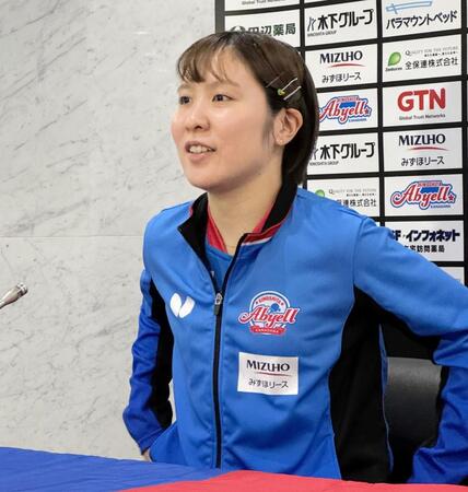 　今年最終戦を勝利で締めくくった平野美宇