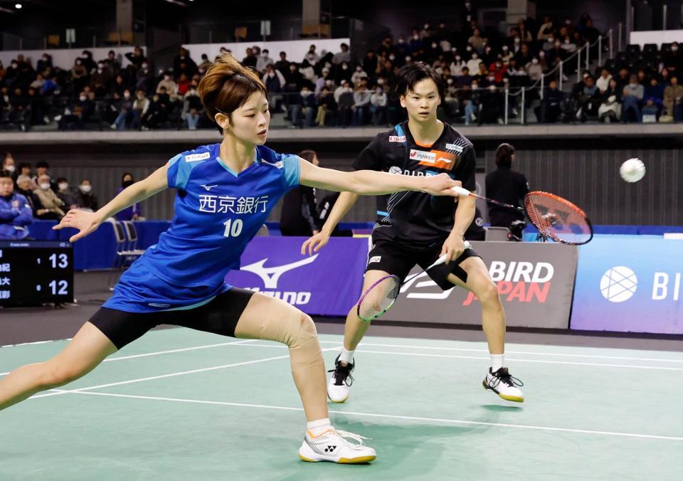 バドミントン混合ダブルス 渡辺、田口組代表入り逃す ペア継続は熟考
