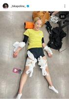 森ひかるのインスタグラム（＠＿ｈｉｋａｐｏｌｉｎｅ＿）から