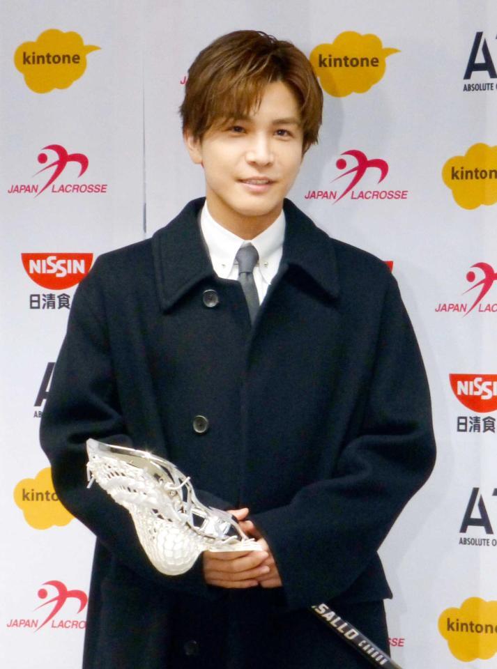 　公式アンバサダーに就任した岩田剛典