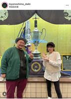 豊ノ島のインスタグラム＠ｔｏｙｏｎｏｓｈｉｍａ＿ｄａｉｋｉより