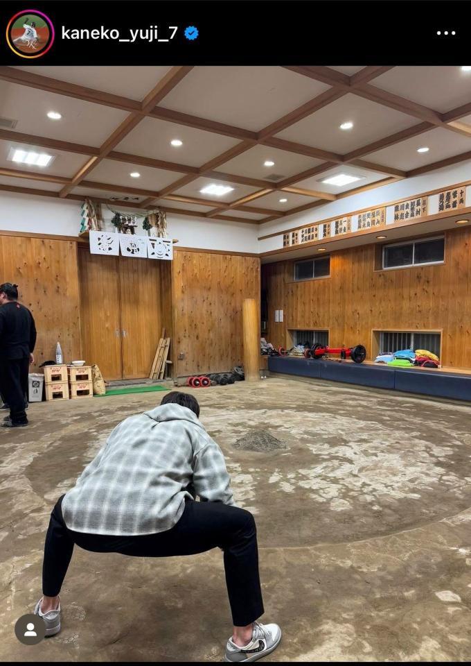 金子侑司氏インスタグラム（ｋａｎｅｋｏ＿ｙｕｊｉ＿７）より