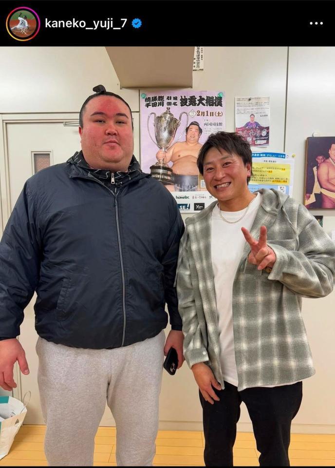 金子侑司氏インスタグラム（ｋａｎｅｋｏ＿ｙｕｊｉ＿７）より