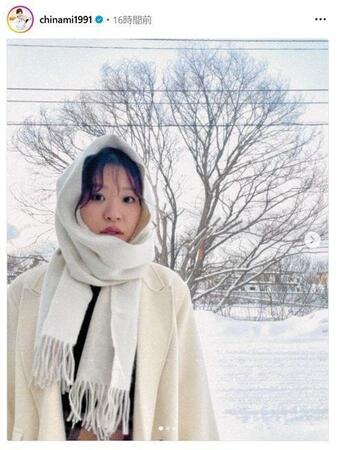 　吉田知那美のインスタグラム（ｃｈｉｎａｍｉ１９９１）より 
