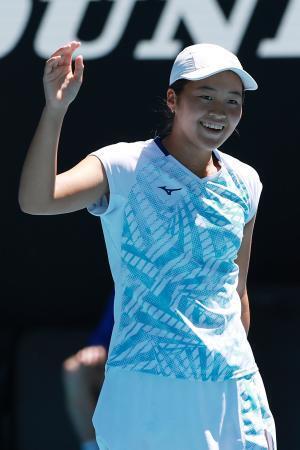 園部八奏が全豪ジュニア初制覇 テニスの女子シングルス