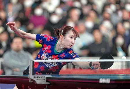 卓球、早田と張本美が決勝へ 全日本、女子シングルス準決勝