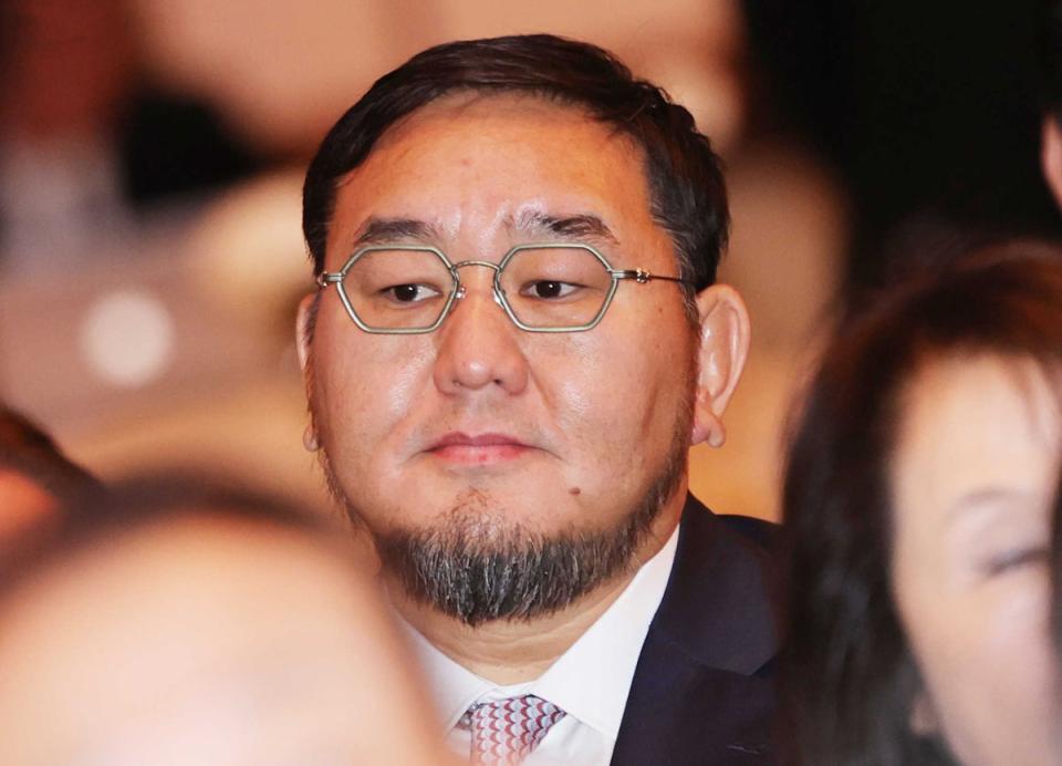 　元横綱朝青龍のドルゴルスレン・ダグワドルジ氏