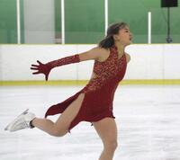 　ＳＰの演技をする坂本花織