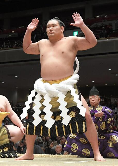 豊昇龍が横綱土俵入り間違えた「まだまだ勉強しないと」 国技館で初