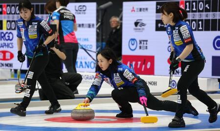 ロコ・ソラーレ、試練の黒星発進　氷上のゴミで急失速の不運も前向く　吉田夕「要警戒だなと。石の裏がゴミが噛みやすいエッジかな」