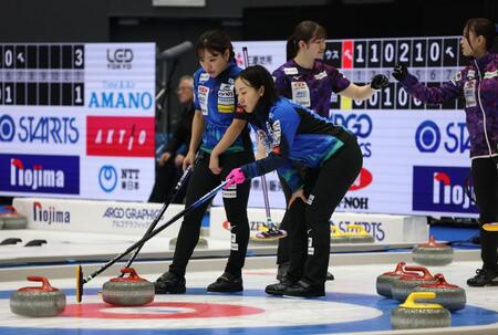 ロコ・ソラーレ吉田知「フィジカルで戦うしかない」　“従来ブラシ”で挑む日本選手権は黒星発進