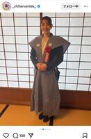 志田千陽インスタグラム（＿ｃｈｉｈａｒｕｓｈｉｄａ＿）より