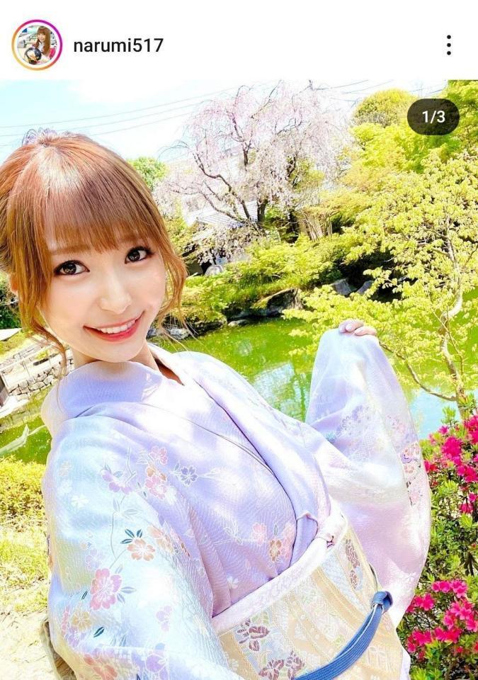本間成美のインスタグラム（＠ｎａｒｕｍｉ５１７）から