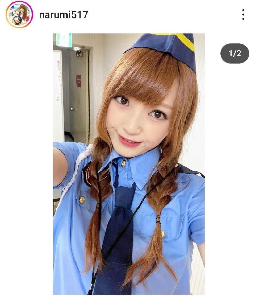 本間成美のインスタグラム（＠ｎａｒｕｍｉ５１７）から