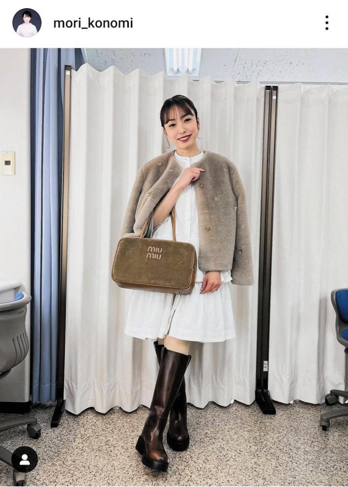 　杜このみのインスタグラム（＠ｍｏｒｉ＿ｋｏｎｏｍｉ）から