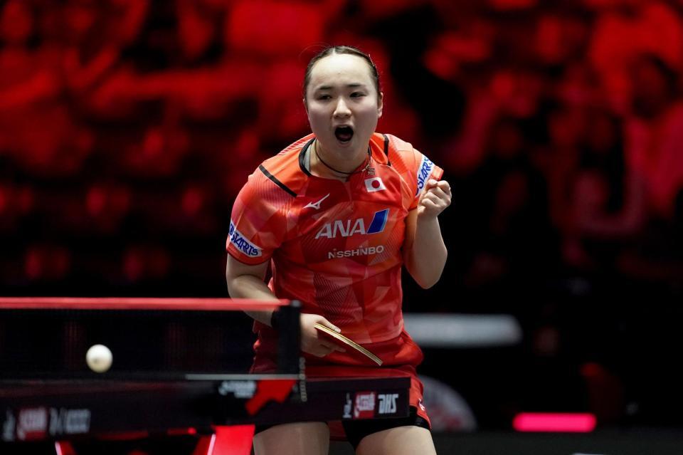 　伊藤美誠（ＷＴＴ提供）