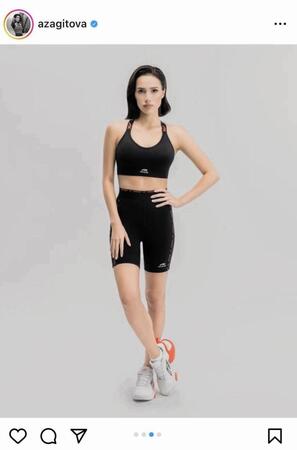 　ザギトワのインスタグラム＠ａｚａｇｉｔｏｖａより