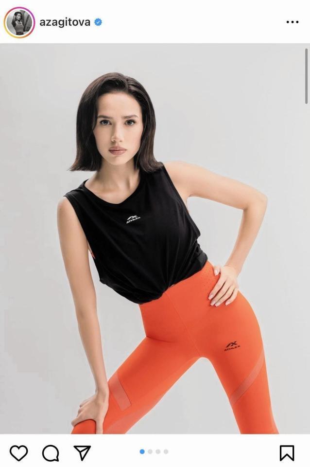 　ザギトワのインスタグラム＠ａｚａｇｉｔｏｖａより