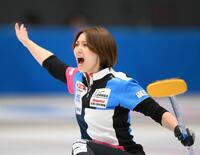 　第６エンド、指示を出すフォルティウス・吉村紗也香（撮影・堀内翔）