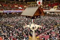 　フジテレビが放送を取りやめる中、開催された大相撲のトーナメント大会