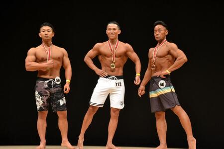 マスキュラーフィジーク部門の表彰