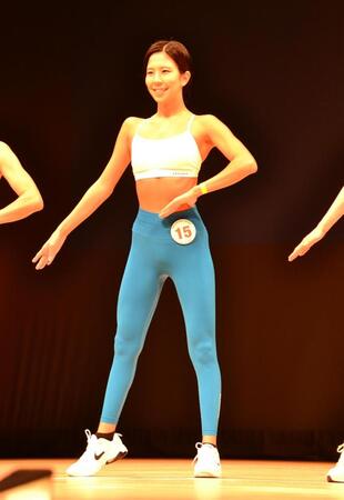 ウーマンズレギンス５０歳以下級で優勝した塚本和華子さん