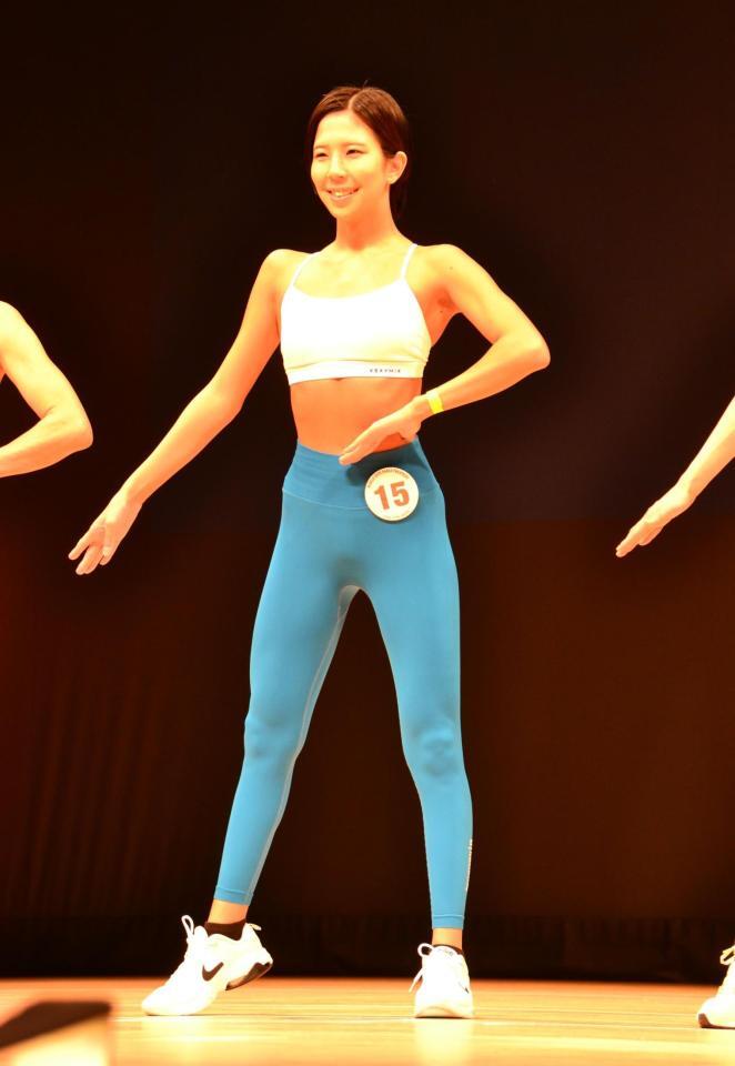 ウーマンズレギンス５０歳以下級で優勝した塚本和華子さん