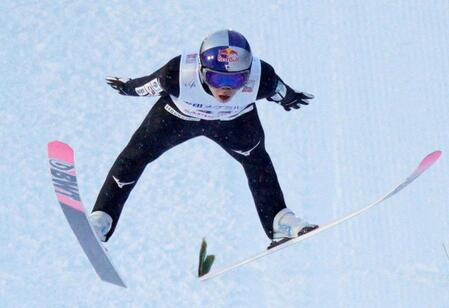 　予選を７位で通過した小林陵侑