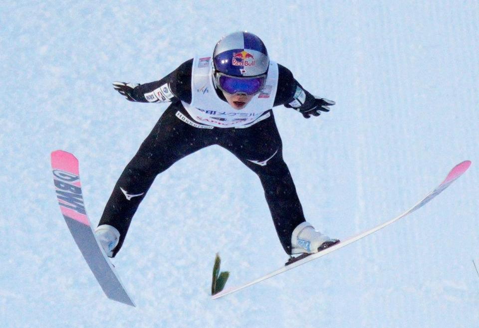 　予選を７位で通過した小林陵侑