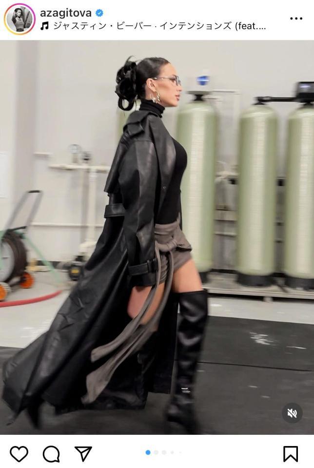 ザギトワのインスタグラム＠ａｚａｇｉｔｏｖａより