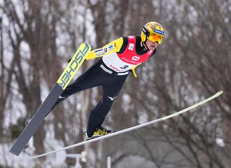 　Ｗ杯ジャンプ男子個人第２３戦で４５位の葛西紀明