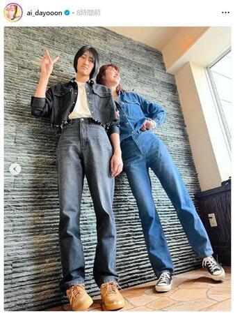 　大友愛さんのインスタグラム（ａｉ＿ｄａｙｏｏｏｎ）より