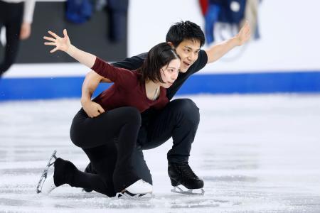 りくりゅう組、三浦佳ら前日調整　四大陸フィギュア、韓国で開幕へ