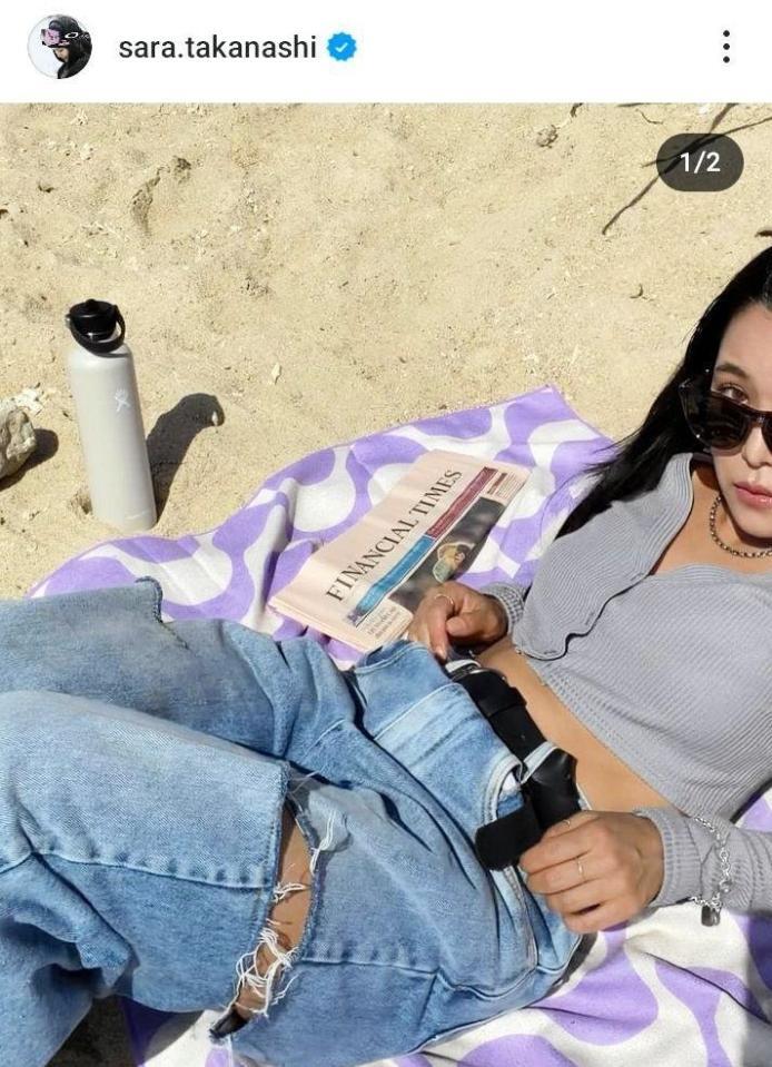 　２３年１１月の高梨沙羅のインスタグラム＠ｓａｒａ．ｔａｋａｎａｓｈｉより